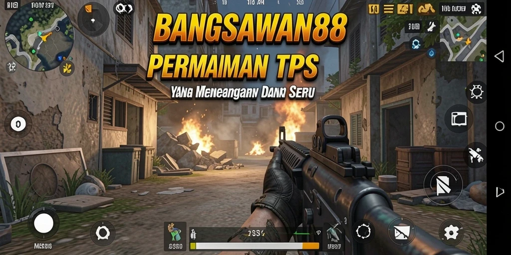 Screenshot utama BANGSAWAN88 menampilkan intensitas gameplay TPS yang seru.