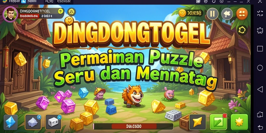 Tampilan gameplay DINGDONGTOGEL yang menarik dan penuh tantangan.