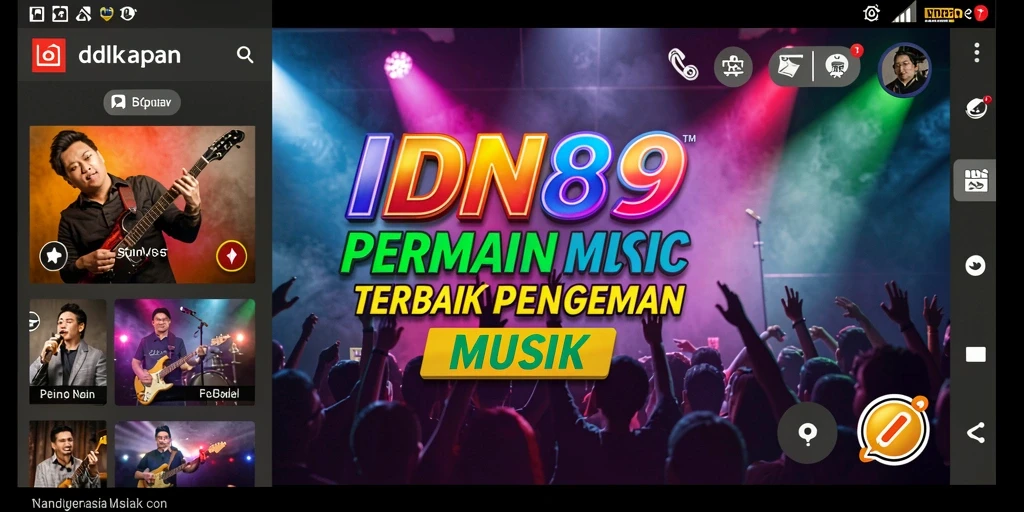 Tampilan gameplay IDN89 yang penuh warna dan interaktif.