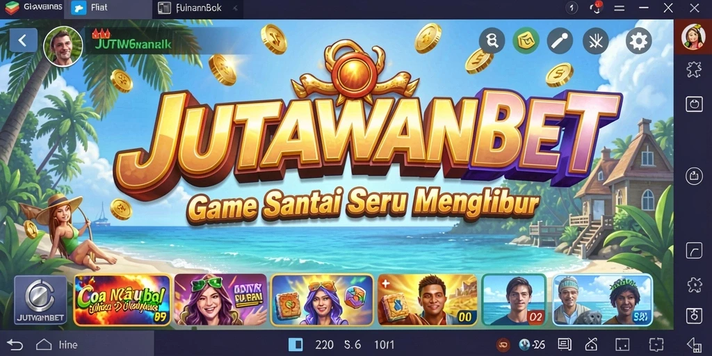 Tampilan gameplay seru dari JUTAWANBET yang penuh tantangan.
