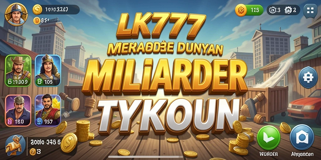 Tampilan gameplay LK777 yang seru dan menantang di dunia Tycoon.