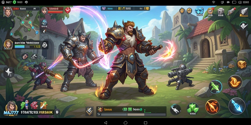 Tampilan gameplay menarik dari MAJ777 dengan strategi mendalam.