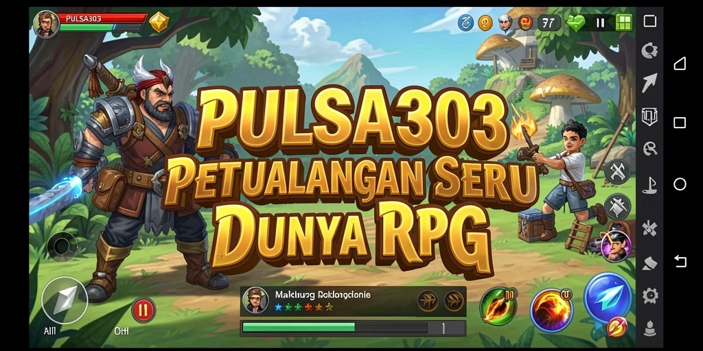 Tangkapan layar gameplay seru PULSA303 menampilkan aksi RPG yang mendalam.