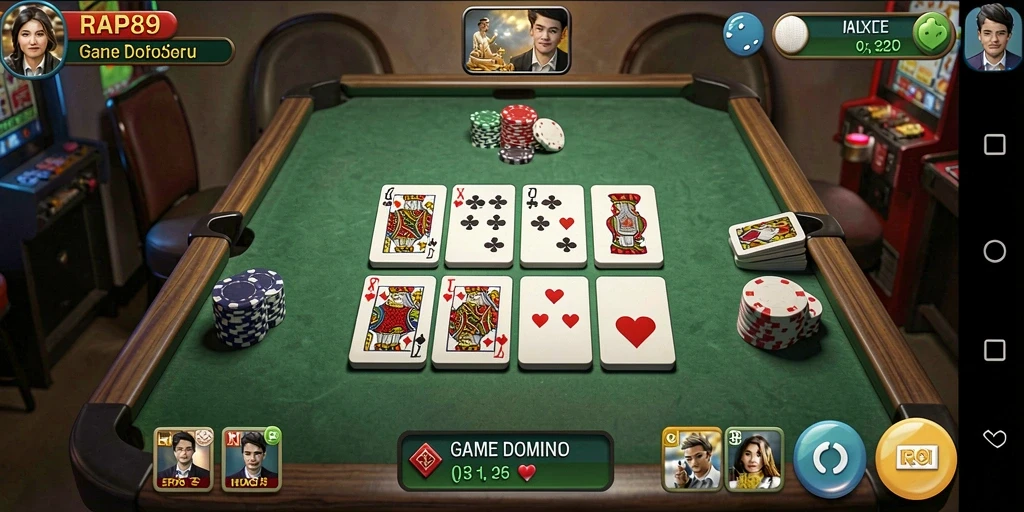 Tampilan gameplay seru di RAP89 dengan grafis yang menarik.