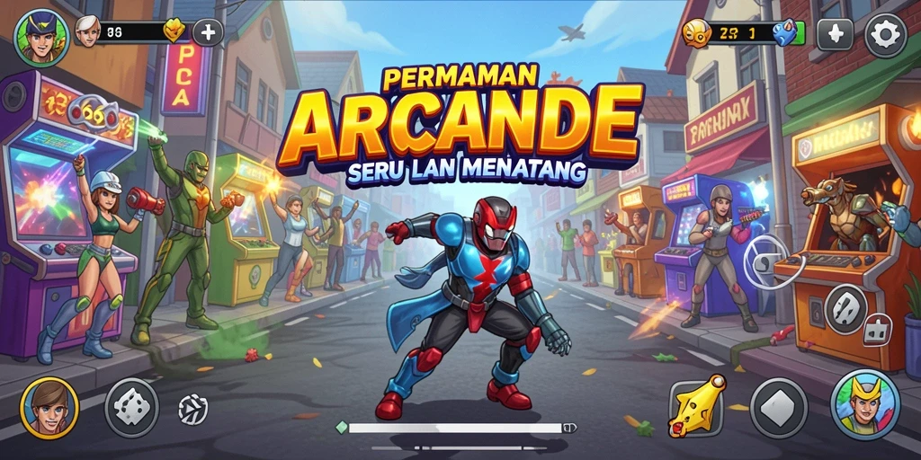 Tangkapan layar seru dari gameplay RP62RP yang menantang.