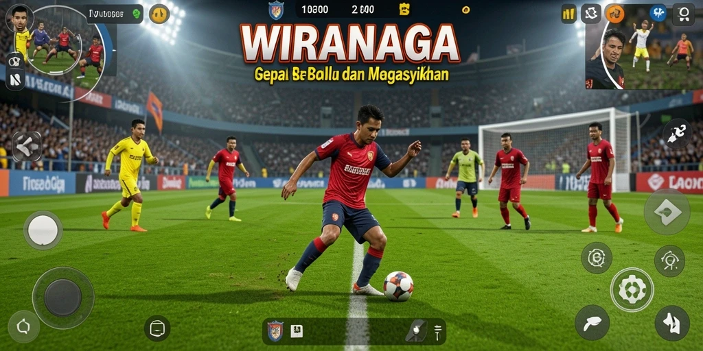 Screenshot gameplay WIRANAGA yang seru dan realistis.