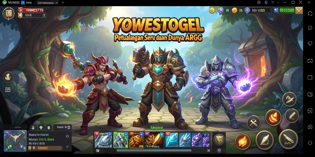 Gameplay seru dalam YOWESTOGEL yang memukau.